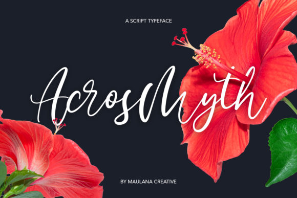 Acrosmyth Font Review: Elegant Script for Designers