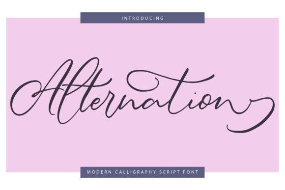 Alternation Font for Elegant Branding