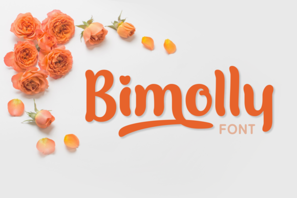 Bimolly: A Handwritten Font for Editorial Charm