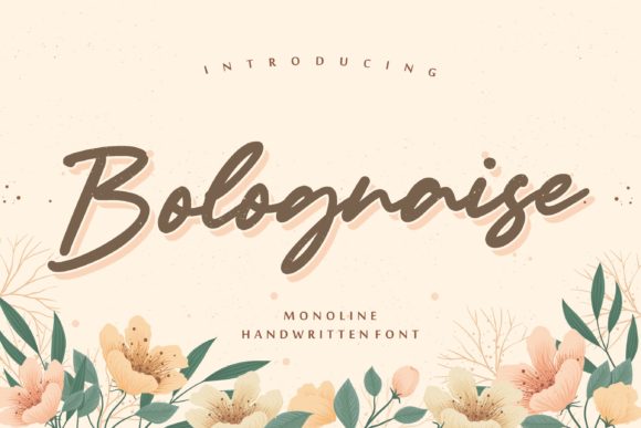 Bolognaise Font for High-Impact Campaign Design