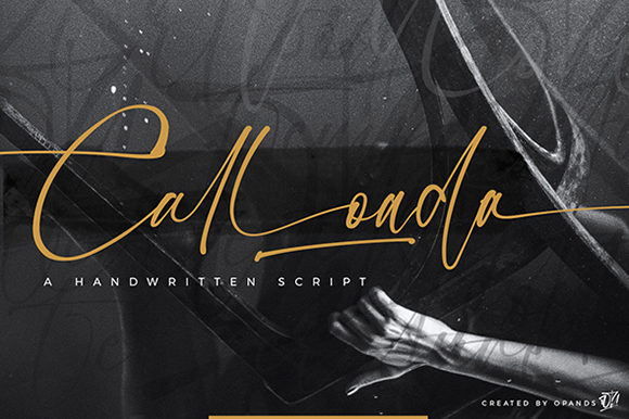 Calloada Typeface for Elegant Editorial Design