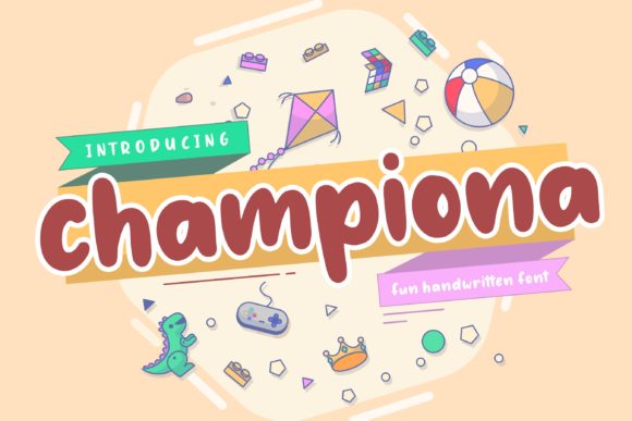 Championa Fun Handwritten: A Bold Typeface for Brands