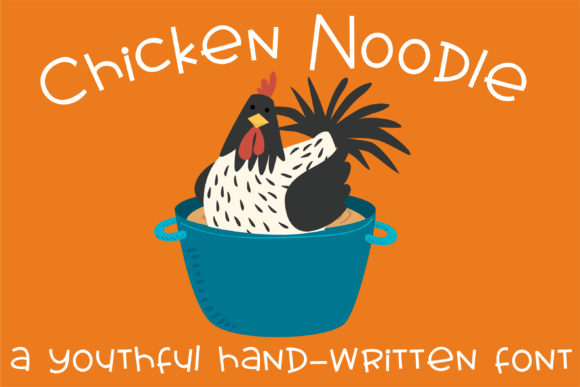 Chicken Noodle Font for Friendly Web Design