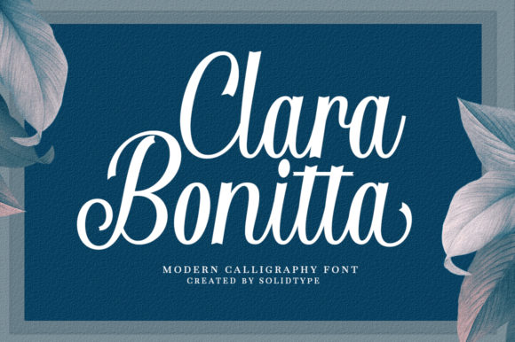 Clara Bonitta: The Elegant Script Font for Editors