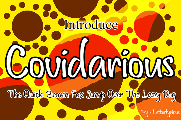 Covidarious Font for Modern Web Design