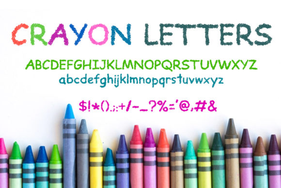Crayon Letters Font for Scroll-Stopping Social Graphics