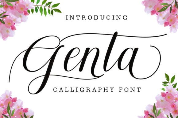 Genta: The Elegant Script Handwritten Font for Makers