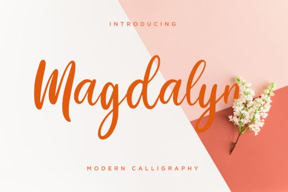 Magdalyn: A Handwritten Font for Makers