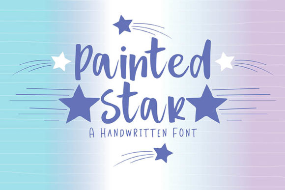 Painted Star Font: A Friendly Typeface for Small Brands