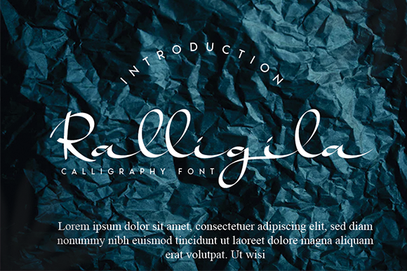 Ralligila: A Premium Script Font for Makers