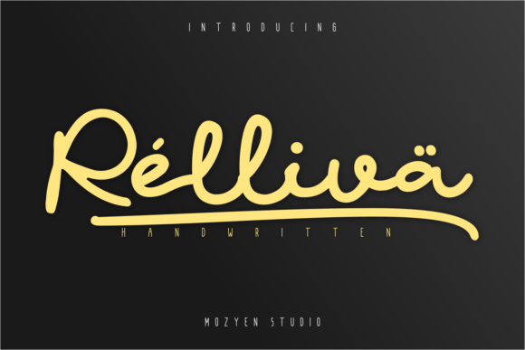 Relliva Font: Elevate Your Brand Identity