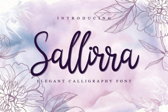 Sallirra: A Delicate Script Handwritten Font for Editors