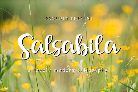 Salsabila: The Elegant Script Font for Crafters