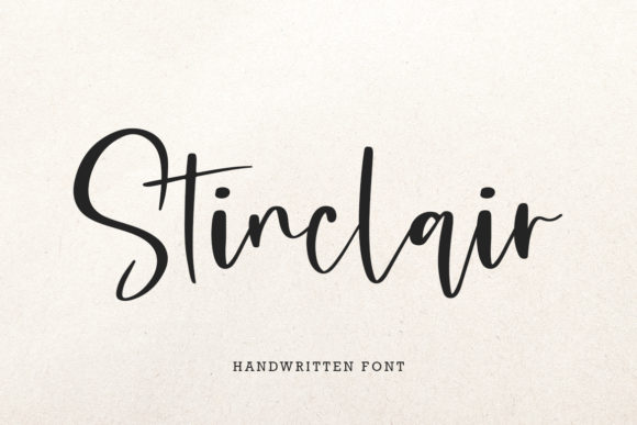 Stinclair: The Handwritten Font for Modern Brands