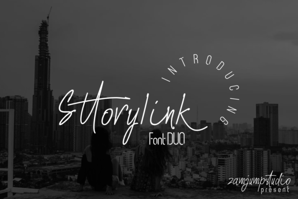 Sttorylink Typeface for Modern Web Design