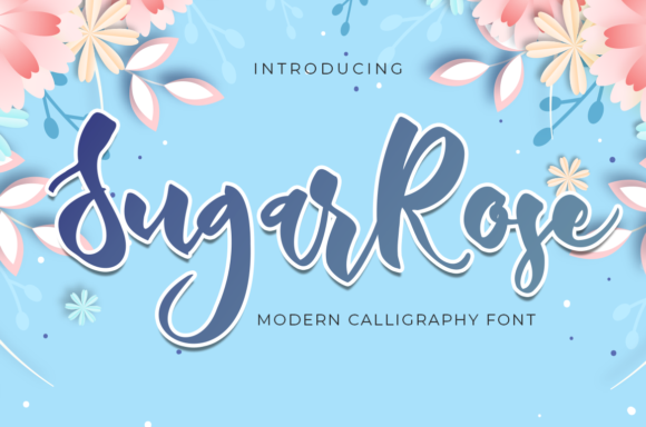 Sugar Rose: Elegant Script Handwritten Fonts for Web
