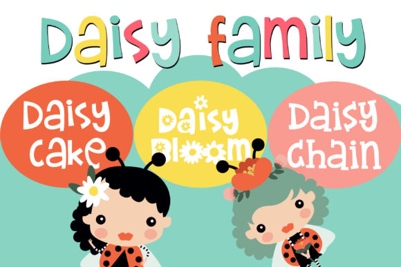ZP Daisy Family: A Whimsical Font for Business Branding